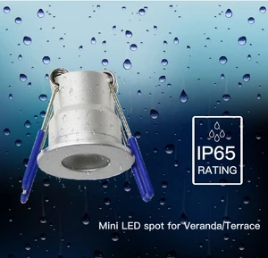 LED Mini Downlight Ceiling Spotlight 28mm Recessed Spot Light DC12V with Transformer for Veranda