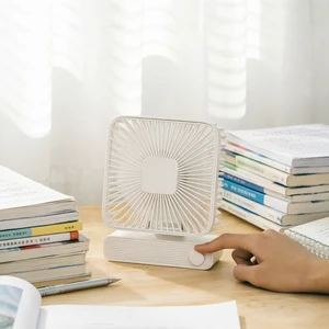 Office Rechargeable Cooling Electric Plastic Usb China Portable Small Fans Rechargeable Table Fan