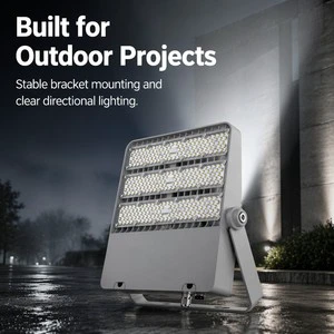 RGB DMX Narrow Beam LED Flood Light IP66 Waterproof Color Changing Outdoor Facade Projection Lamp Hotel Bridge Landscape Light