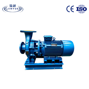 ISW Horizontal Pipeline Pump Stable Flow Output Anti Wear Impeller Workshop Clean Water Transfer Pressurization