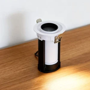 Factory Price Modern IP44 Adjustable Recessed Aluminum LED Spotlight with Customizable Beam Angle (10-50) Dimmable Option