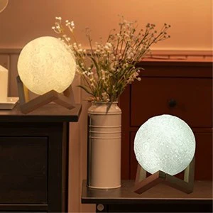 Lamps Home Decor Night Lights Baby LED Small Night Lights PVC Moon Desk Lamp
