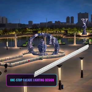 One Stop Design Lighting Project According to the Site Led Facade Lighting Outdoor Waterproof Light Architecture Design