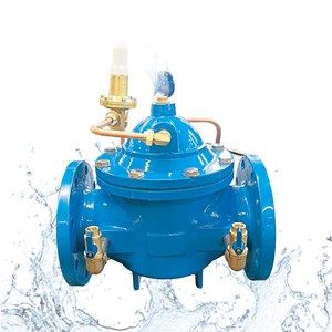 200X Silent Proportional PRV PN16 DN50-DN250 Diaphragm Copper Pilot 1:1 Ratio Ultra Quiet Hotel Valve