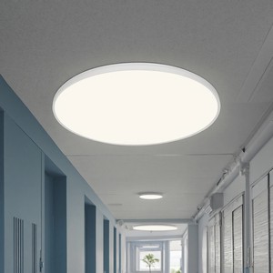 Boding Brand Ultra-thin Side Emitting Black Frame Circular Ceiling Lamp Led Ceiling Light 24w Light and Lighting Lamp