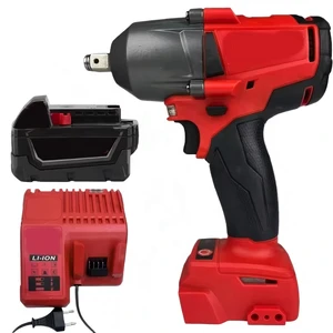 High-Torque Milwauks 18V Lithium Battery Charger Impact Wrench Tool Set 1300Nm Brushless Design 3PCS Stainless Steel 1 Year