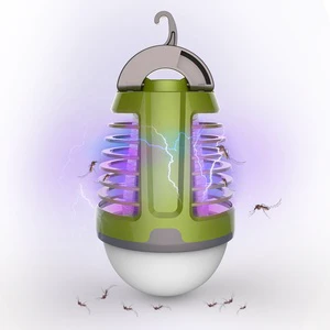 For Dayoung Waterproof 1800mAh USB Chargeable LED Bug Zapper Camping Mosquito Killer Lamp Bulb