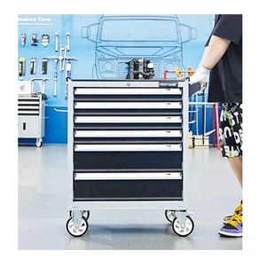 MAXPOWER Auto Repair Tool New Large Tool Trolley and 368 Pcs Tool Set