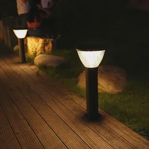 Garden Landscape Solar Lawn Light IP65 LED 5000K Daylight Aluminum 360 Beam Angle Waterproof Outdoor Lighting CE RoHS Certified