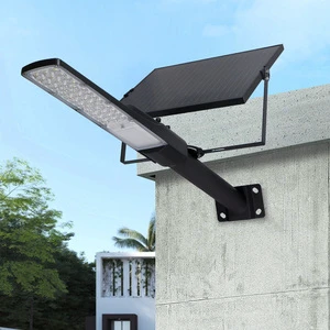 KCD Aluminium IP65 Remote Control 20w 100w 400w 500w Semi Integrated Solar Panel Street Light Outdoor Solar Street Lamp