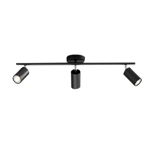 Led Spotlights Indoor Ceiling Switch Control Tricolor Changeable Anti Glare Mini Spotlight Ceiling Spot Lighting