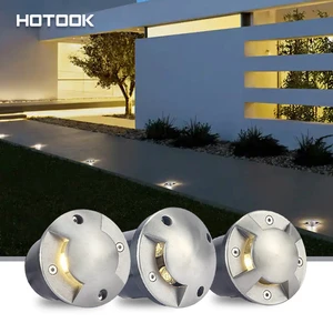 China Factory Outdoor Recessed Ground Buried Lamp 12V 24V IP65 Waterproof RGB Inground Underground Light LED Floor Light