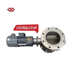Professional Manufacturer Steel Rotary Valve with Low Leakage Rotor Rotary Globe Valve