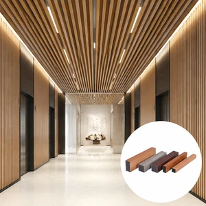Factory Direct Aluminum U Shaped Baffle Ceiling Metal Ceiling System For Interior Design