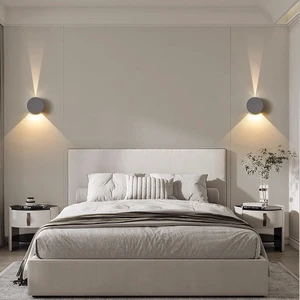 Modern Outdoor Waterproof LED Wall Lamp Aluminum Body 3500K Warm White 2000 Lumens Golden 220V Garden Exterior Sconce Lighting