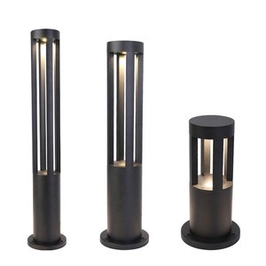 Modern Simplicity Lawn Light IP65 Aluminum LED Bollard Garden Lamp 40cm/60cm/80cm For Hotel &Villa Landscape Outdoor Park