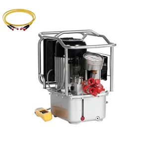 10000 PSI Triple-Stage Hydraulic Pump - Lightweight for Easy Carry by Single Operator