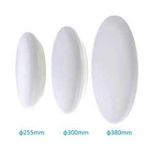 White Corridor Wall Light Round Black 15W 20W 30W Outdoorled Ceiling Lights Surface Mount Waterproof With Dimmable Sensor
