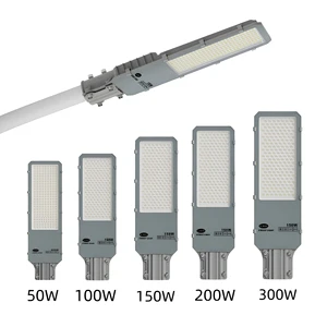 Cheap Style Public Road Lighting IP65 Outdoor Waterproof Aluminum Alloy SMD AC 30W-200W Pole Street Light Motion Sensor Alexa