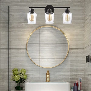 Customized Factory Original Bathroom Wall Lamp Aluminum Indoor Modern LED E26 Dresser Makeup Mirror Lamp