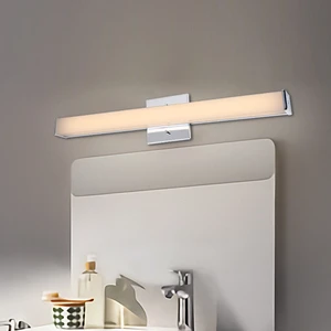 New Home Design Chrome Dimmable Decorative Modern Bathroom Led Vanity Lights
