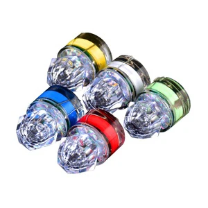 4.5cm 18g New Multi Color Deep Drop Underwater Mini Fish Attraction Indicator Lure Lamp Lure LED Flashing Fishing Light