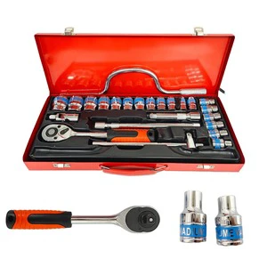24 Sets of Automotive & Machinery Maintenance Tools in Hard Case Customizable OEM Package