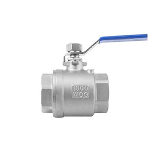 304/316 Two-piece Ball Valve Stainless Steel Internal Thread Ball Valve
