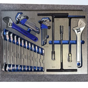 421PCS Private Label 7 Drawer Rolling Tool Chest with Complete Mechanic Tool Set Custom Garage Storage Cabinet