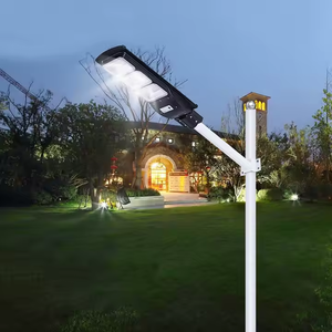 Hot Classic 90W All-in-One Solar Street Light LED with IP65 ABS Plastic Body and Pole for Road Lighting