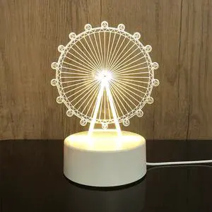 Baby Room Modern Style Lamp Touch Control Dimmable USB Rechargeable for Bedroom Sleep LED Night Light