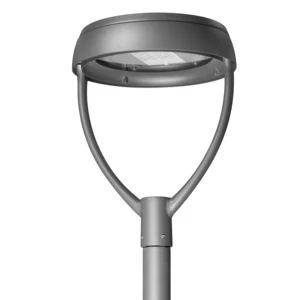 High-End 40W-100W Post Pole LED Garden Light for Residential Areas Top Installation White Emitting Color
