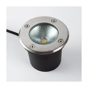 Outdoor Landscape LED Underground Lights 1W 2W 3W Stainless Steel and Glass Body 220V Buried Lamp with Dimmer Desk App