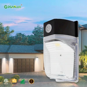 US Stock 5 Years Warranty 25W 3CCT IP65 Waterproof Led Wall Pack Aluminum 130lm/w Mini Wallpack Wall Lamps for Outdoor