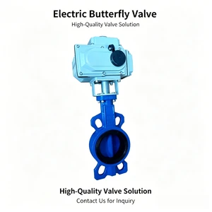Factory direct sales: electric clamp-type butterfly valve, PTFE butterfly valve, regulating actuator butterfly valve