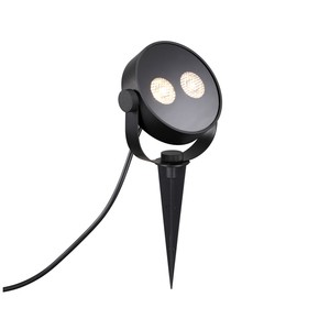 Modern 2*6W Garden Spot Lights Outdoor Street Flood Light Led Spike Lawn Lights