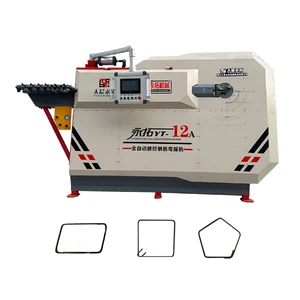 Automatic CNC Construction Rebar Bending Machine Steel Bar Bender 4-12 Mm Stirrup Bending Machine
