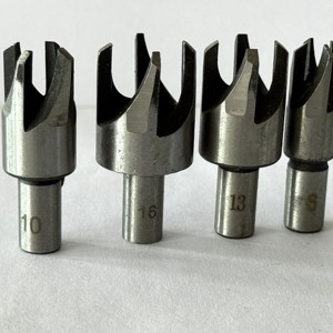 8-Piece Twist Drill Bit Set 20mm Length Plain Finish Wooden Plug Disassembly Puncher Woodworking Cutting Tools ODM/OEM