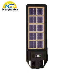 Solar Street Lights Outdoor Double-sided Solar Panel Motion Sensor LED Wall Light Waterproof LED Street Lamp