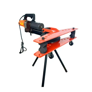 DW-2E 1500W Portable Electric Hydraulic Pipe Bender Hydraulic Tools for Pipe Bending Maximum 90 Degrees