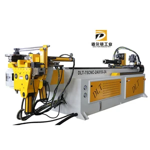 Professional Stainless Steel PLC 3 Inch CNC Mandrel Pipe Bender Automatic Hydraulic Tube Bending Machine Large Exhaust Pipe
