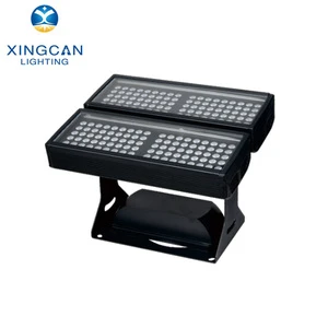 Led Facade Lighting Large Billboard Long-range Spotlight 150w 300w Waterproof Ip65 Aluminum Garden Bridge Linear Floodlight