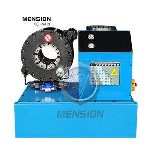 MENSION Famous Hot Sale High Efficiency Hose Clamping Equipment For Pipe Ends Forming 2 Inch Hydraulic Hose Crimping Machine