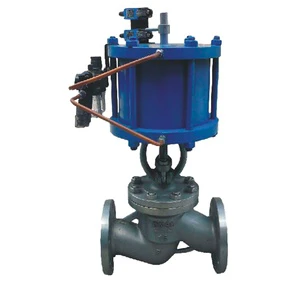 QJ Series Flanged Carbon Steel Stainless Steel Pneumatic Globe Valve