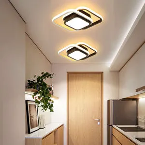 Corridors Indoor Ceiling Lights Hallway Ceiling Lamps Black Chandelier for Dining Room Hall Fixture
