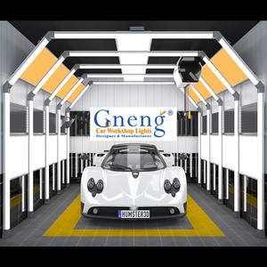 Hot Sale LED Lights Tunnel for Car Workshop & Showroom AC Power Garage Lamp for Auto Detailing & Inspection