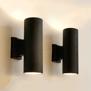 Modern Porch Wall Sconce Lighting up and Down 10W Exterior Wall Mounted Lamps Outdoor Waterproof LED Wall Lights for Home