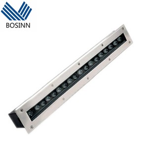 Sidewalk Underground Lamp Narrow Beam Angel 9X1W Rectangle Buried Light Decor Floor Step Ground Landscape Lighting