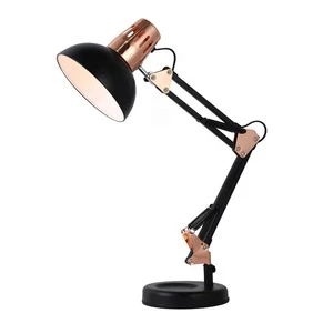 Vintage Study Black White LED Table Lamp School Computer Desk Lamp Foldable Office Manicure UV LED Desk Lamp