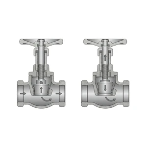 Forged Carbon Steel Globe Valve 3 4 Inch NPT Threaded Ends Flow Regulation Stop Block Valve Industrial